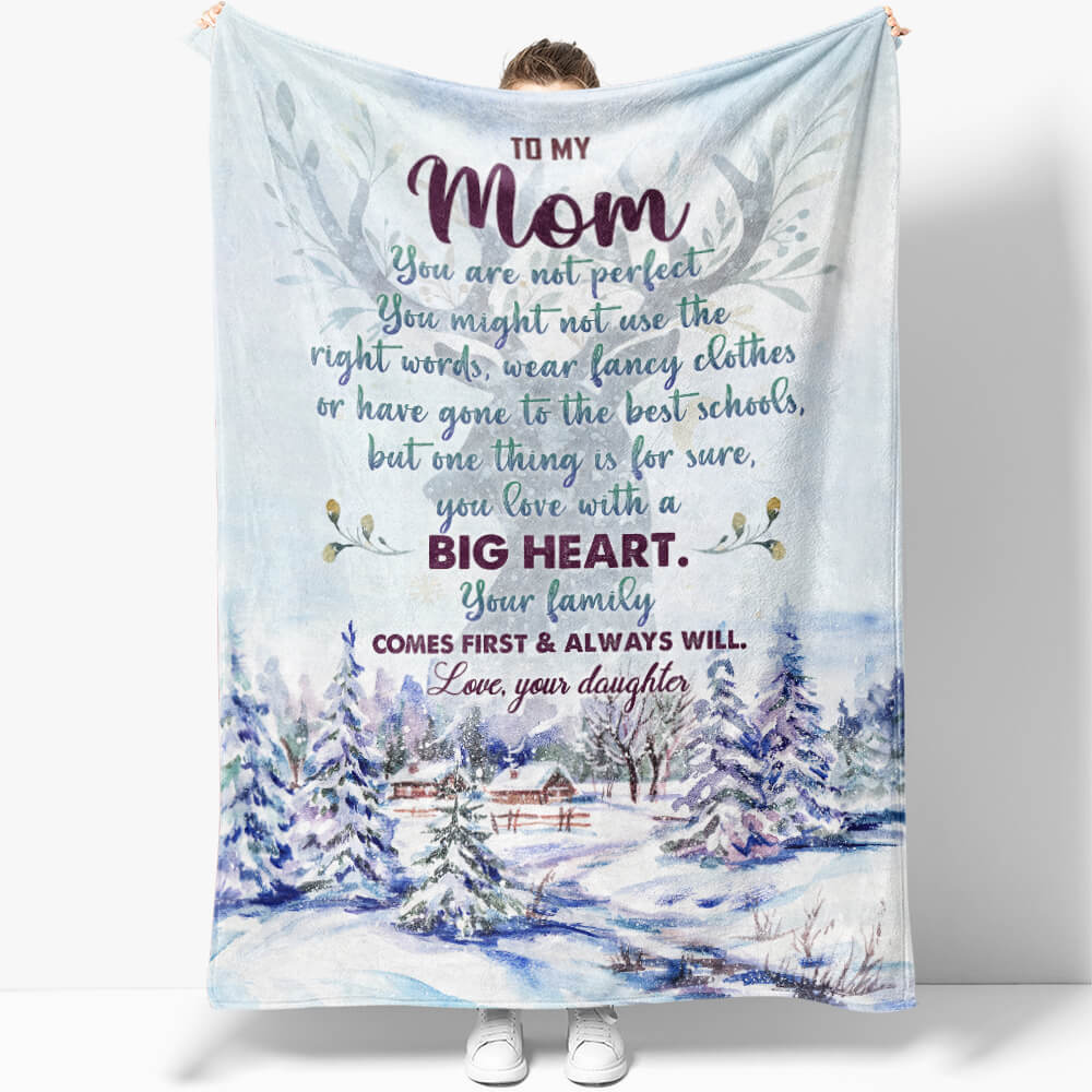 Mom Gifts, To My Mom Blanket, Mom Gift From Daughter, Everything I Am