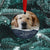 Custom Passed Away Dog Pet Christmas Ornament, Keepsake Ornament Gift Dog Mom Dad