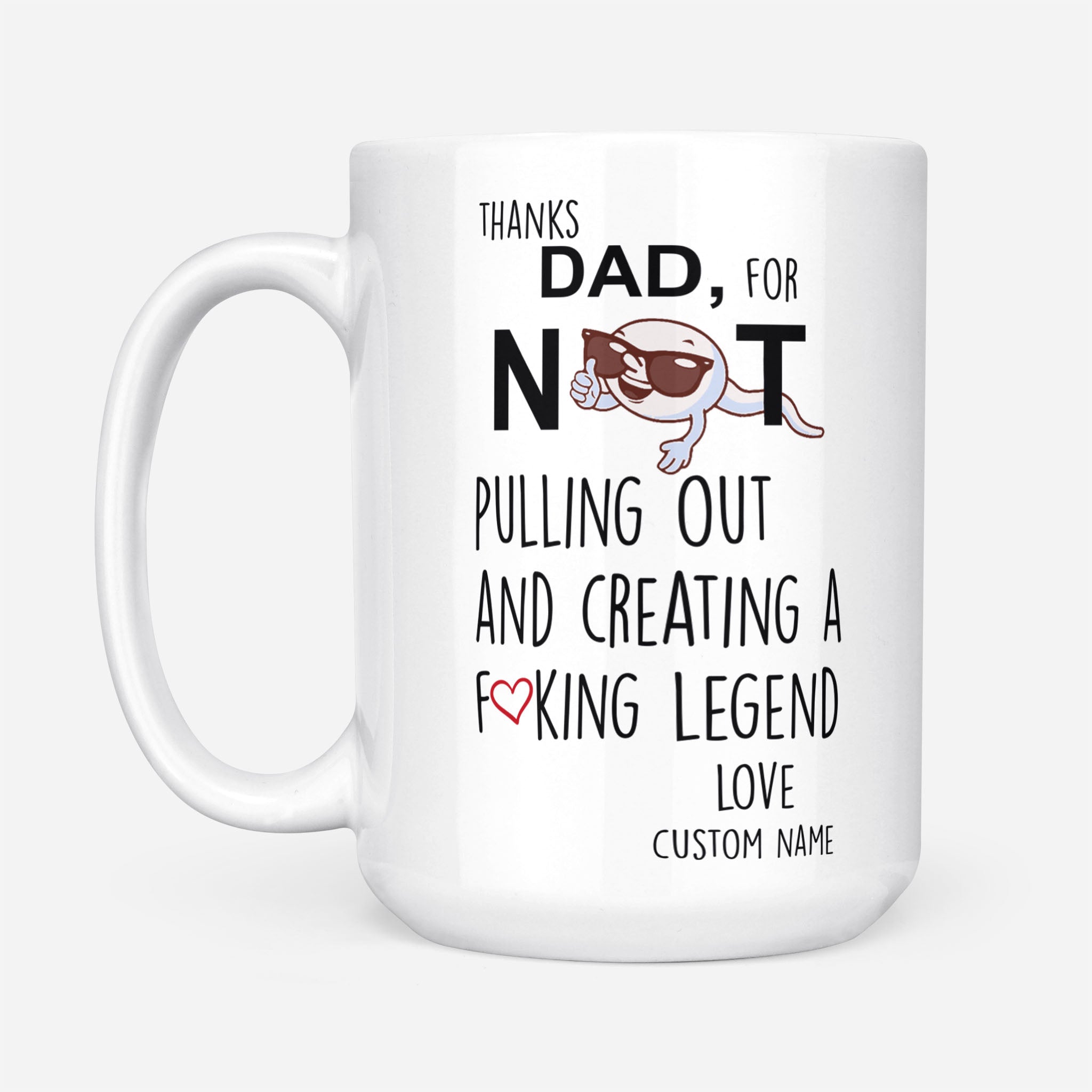 Funny Coffee Mug For Men - Funny Gift For Dad - Offensive Da - Inspire  Uplift