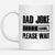 Dad Joke Loading Please Wait Funny Gift Ideas for Fathers Day DS White Mug