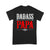 Mens Badass Papa Father's day - Standard T-shirt