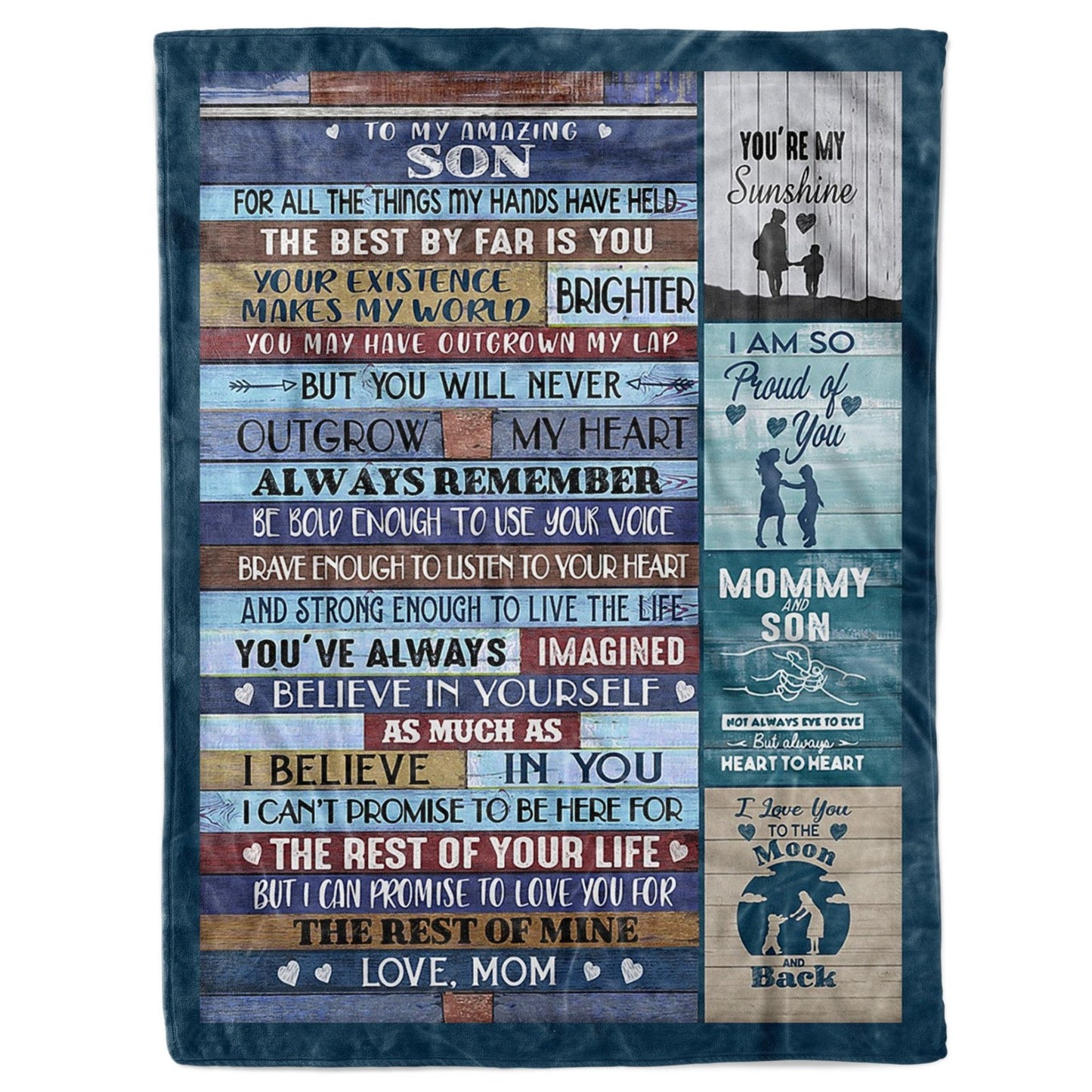 Blanket Gifts For Sons From Mothers, Birthday Gift Ideas For Son, For All The Things