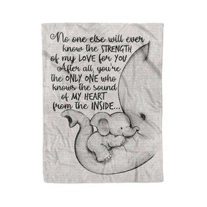 Blanket Gift Ideas For Mom, Mothers Day Gift Ideas, Baby Elephant