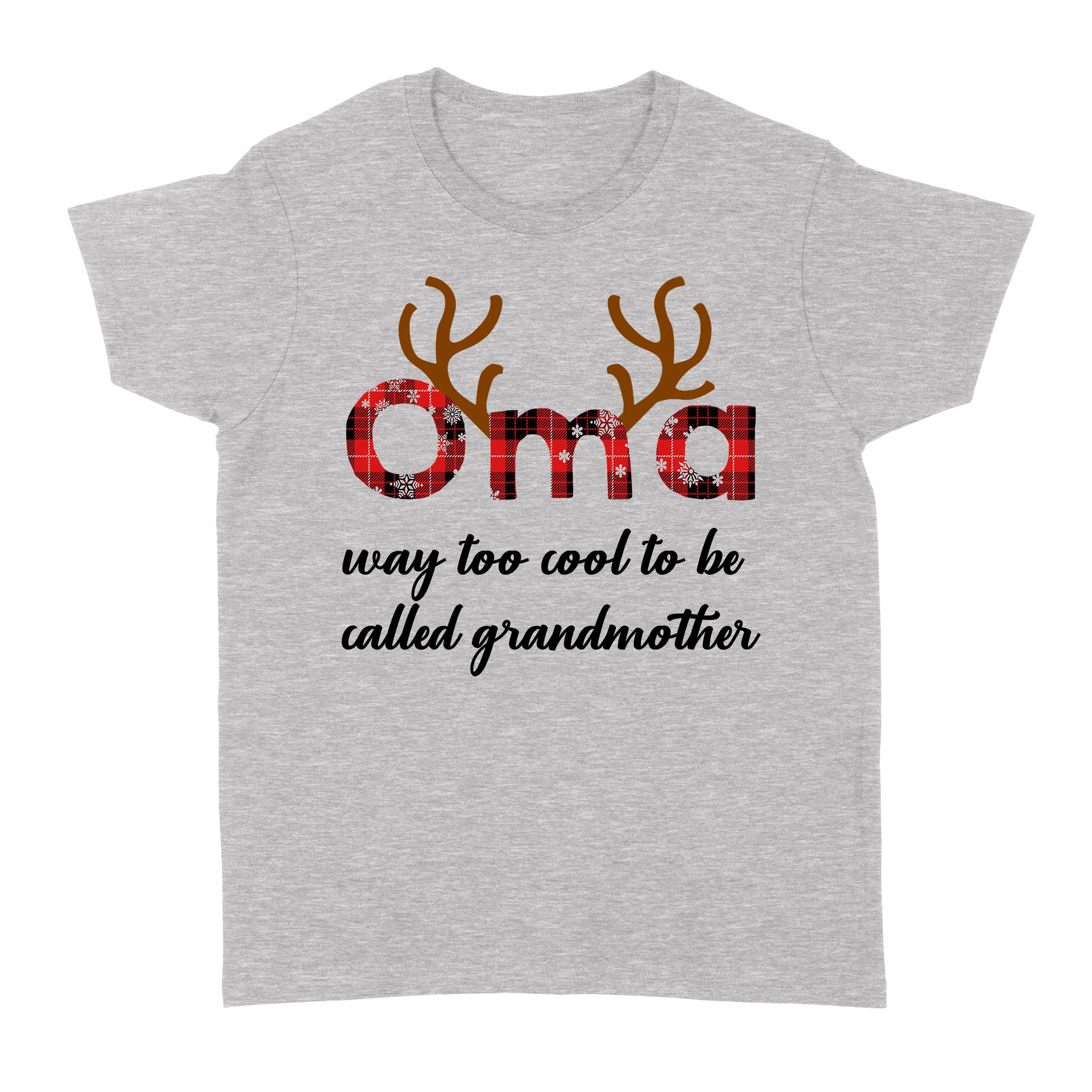 Funny Christmas Gifts Ideas for Grandma Gigi Way Too Cool To Be Called  Grandmother Deer Christmas Xmas - Sweet Family Gift