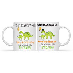 To My Roarsome Mom Dad I Love You More Than Dinosaurs, Gift Ideas For Mom And Dad