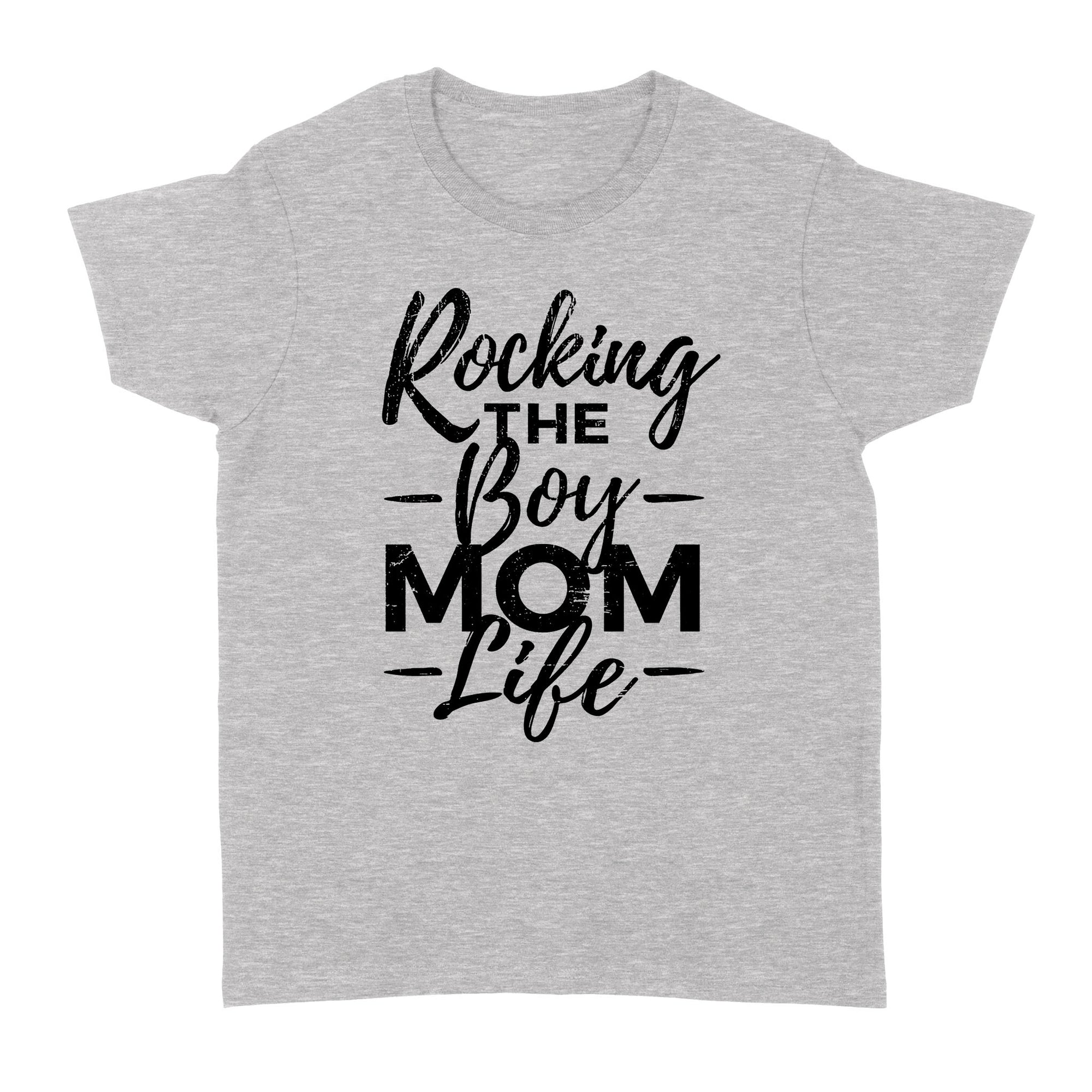 Gift Ideas for Mom Mothers Day Rocking the Boy Mom Life W - Standard Women's T-shirt