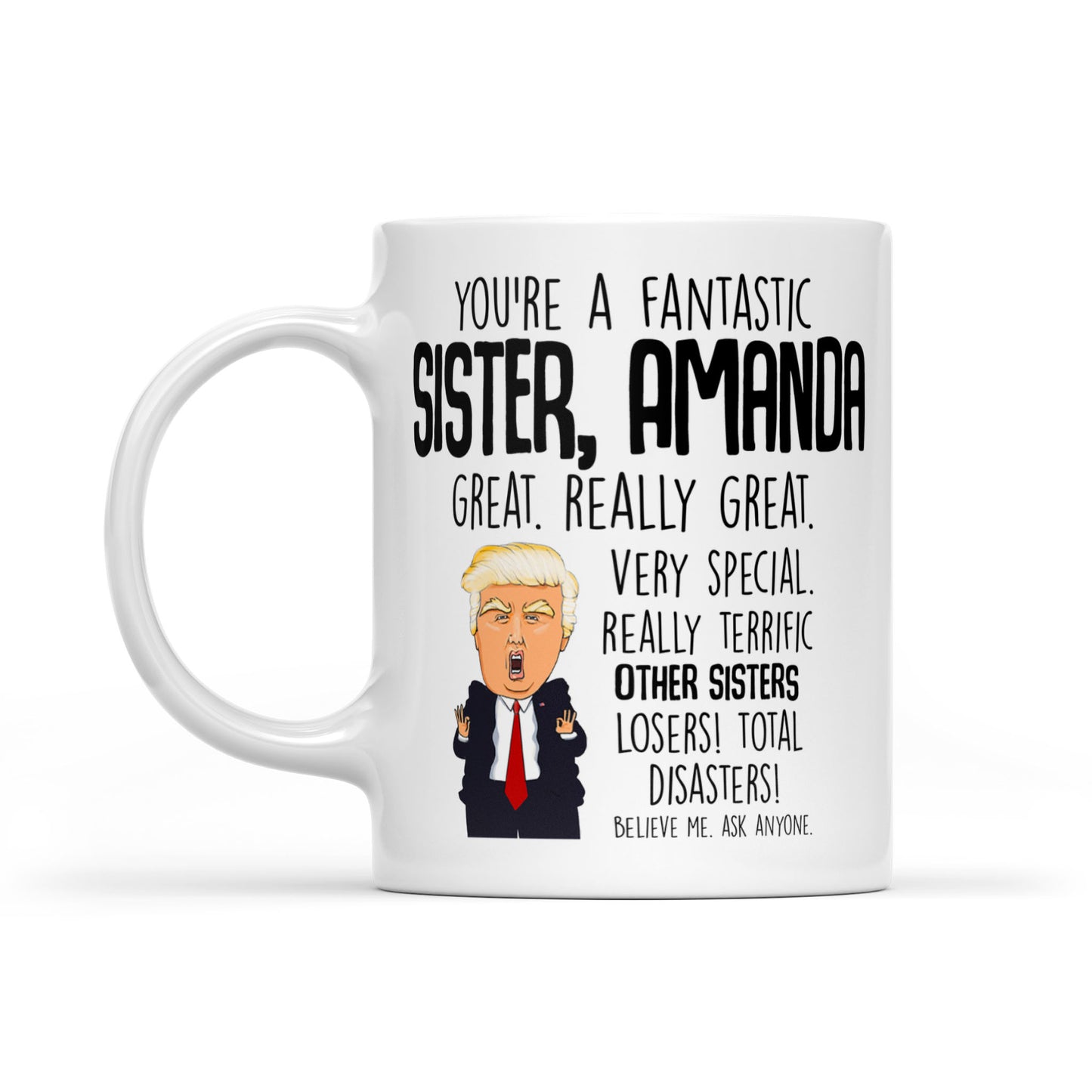 Sister Amanda mug-11oz - White Mug