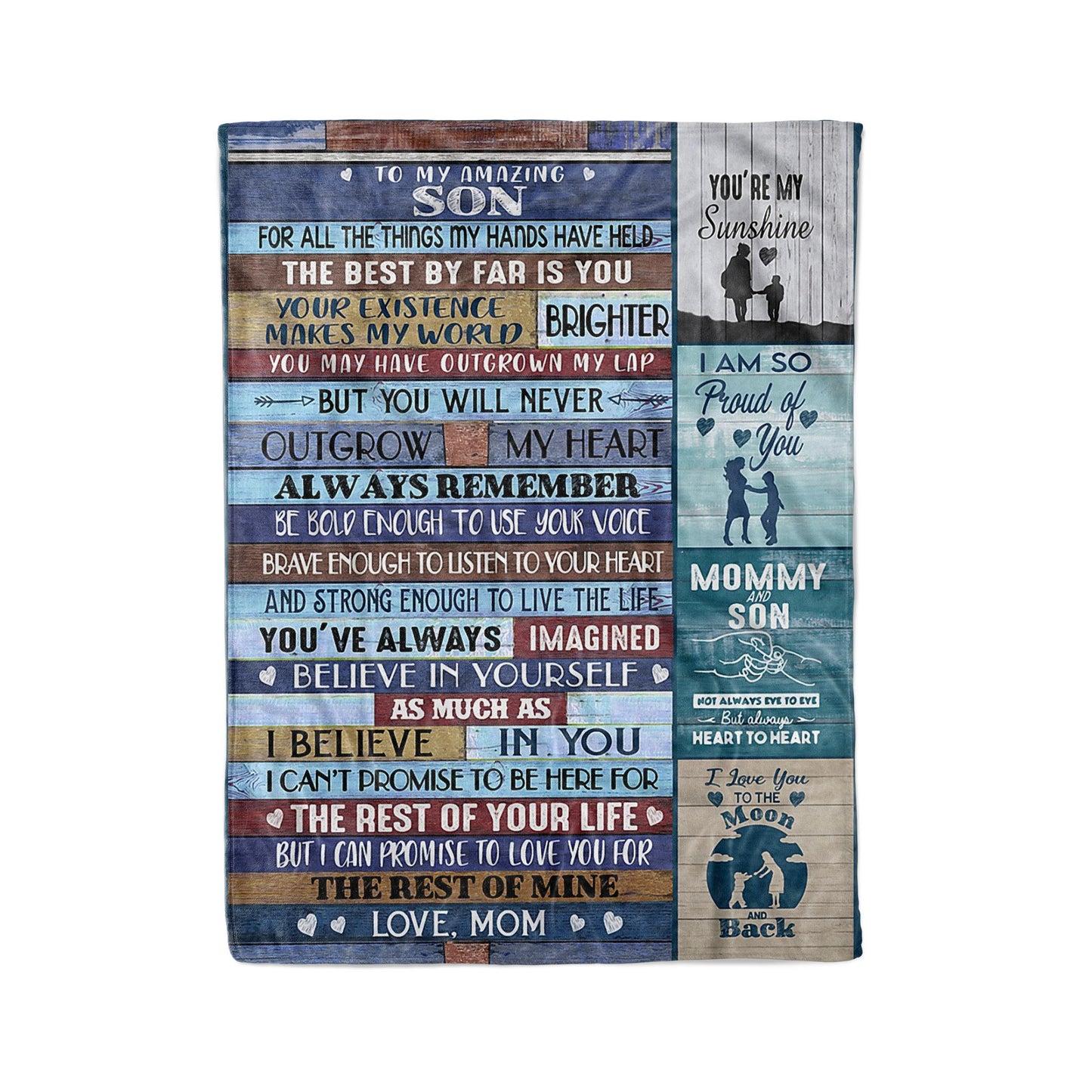 Blanket Gifts For Sons From Mothers, Birthday Gift Ideas For Son, For All The Things