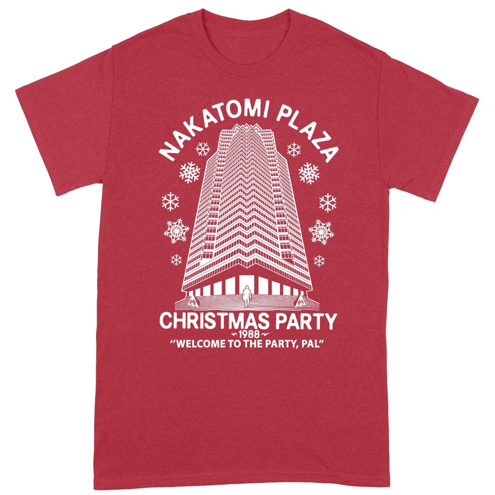 Christmas Party Nakatomi Plaza 1988 Welcome to The Christmas Party Die Hard Shirt