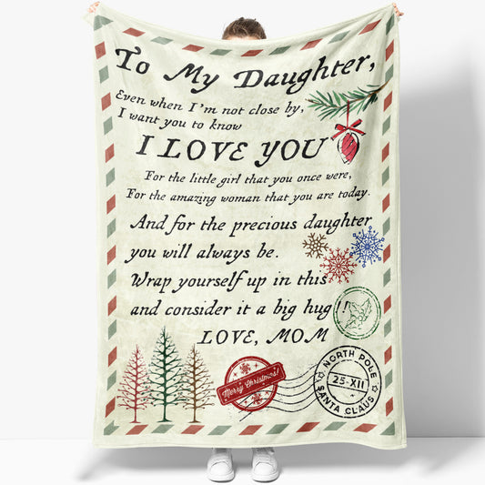 Blanket Gift For Daughter, Daddy Daughter Gifts, Even When I