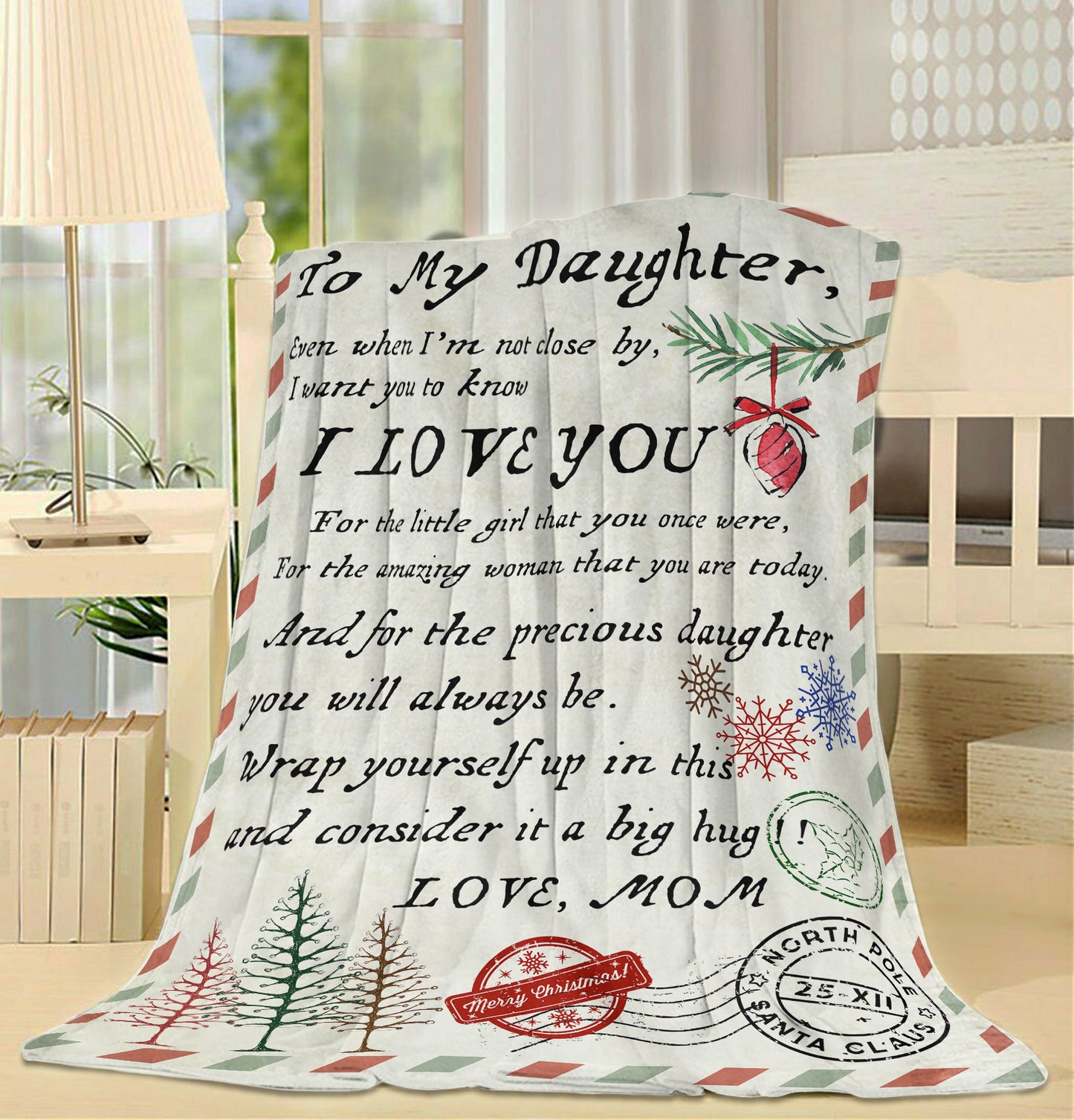 Blanket Mother Daughter Gifts Ideas, Mother And Daughter Gifts, I Am Not Close By