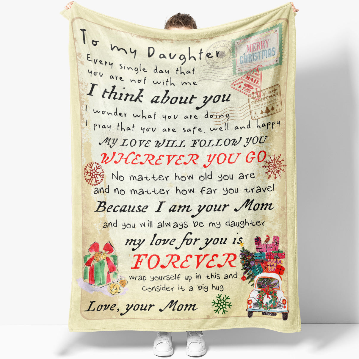 Blanket Birthday Gifts For Daughter, Best Christmas Gifts For Daughter, Every Single Day