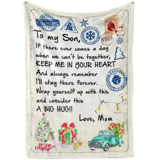 Blanket Gift ideas For Son, Graduation Gift Ideas For Son, We Cant Be Together