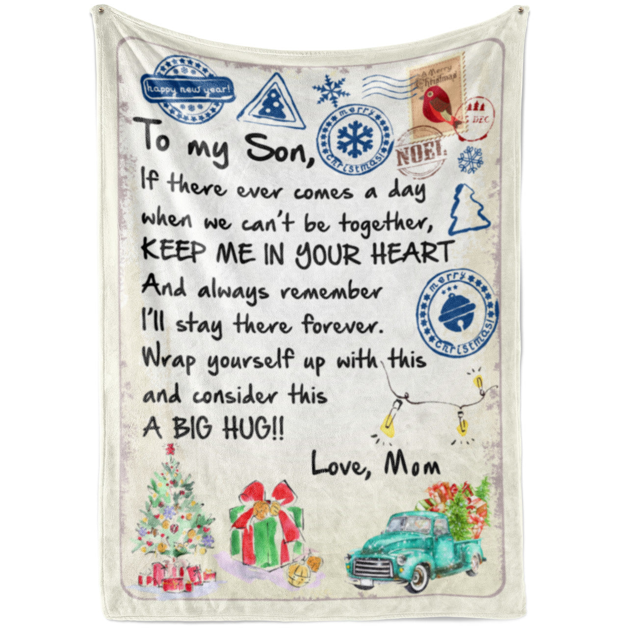 Blanket Gift ideas For Son, Graduation Gift Ideas For Son, We Cant Be Together