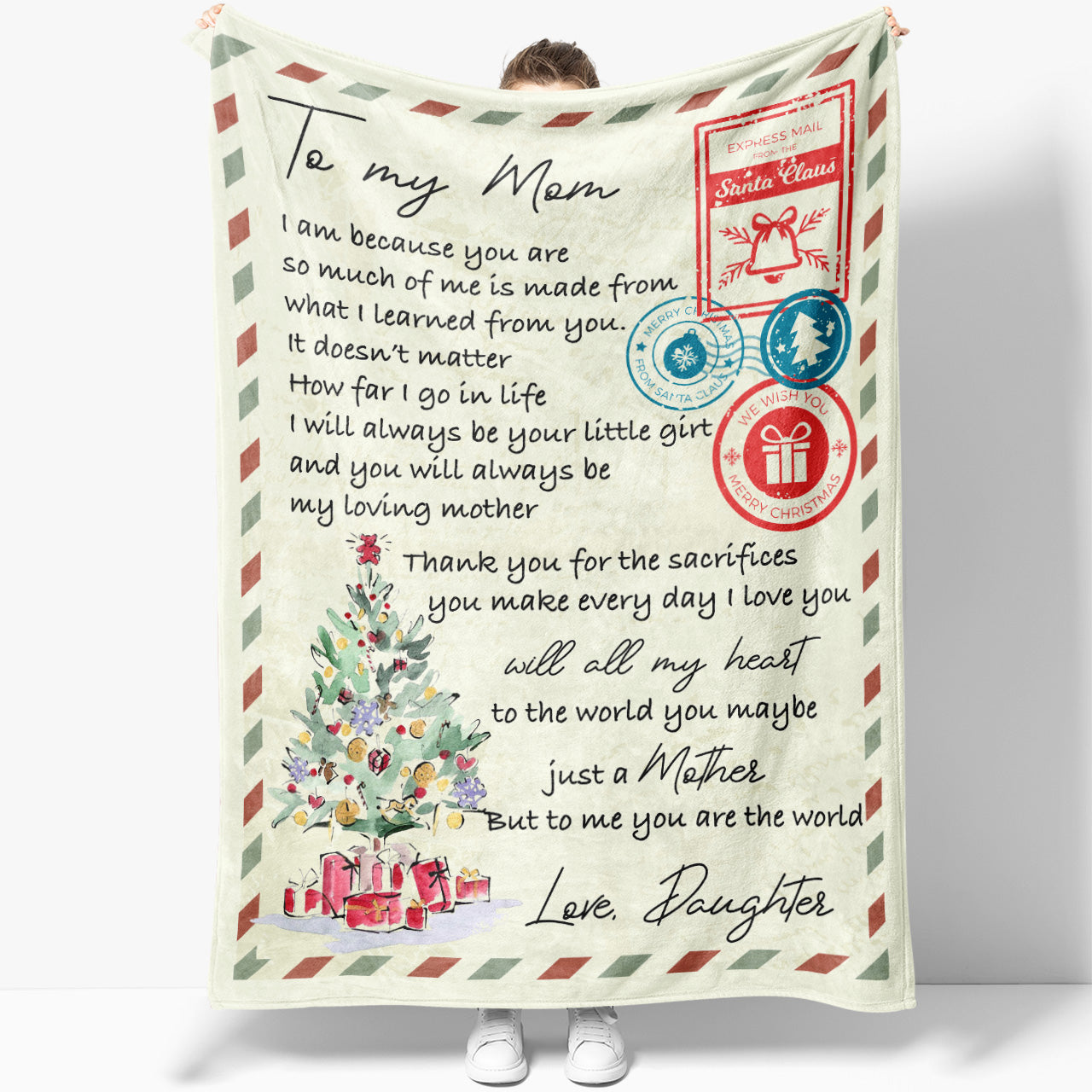 Blanket Gift ideas For Mom, Christmas Gifts For Mom, I Am, Mothers