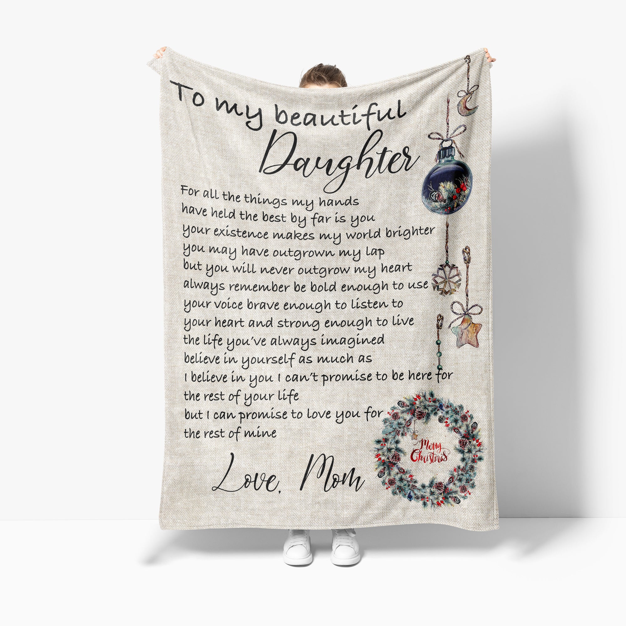 Blanket Christmas Daddy Daughter Gifts, Birthday Gift Ideas For Daughter, Far Is You