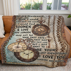 Blanket Gift For Him, Valentines Day Gifts For Him, Not Your First Date