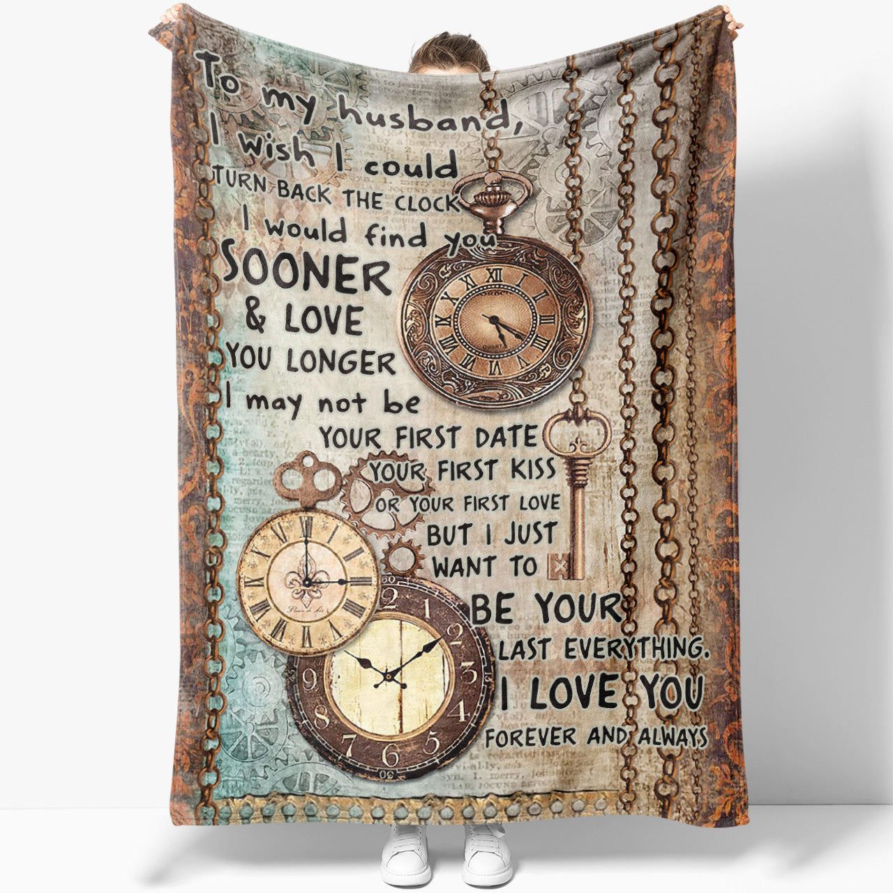 Blanket Gift For Him, Anniversary Gifts For Him, I May Not Be