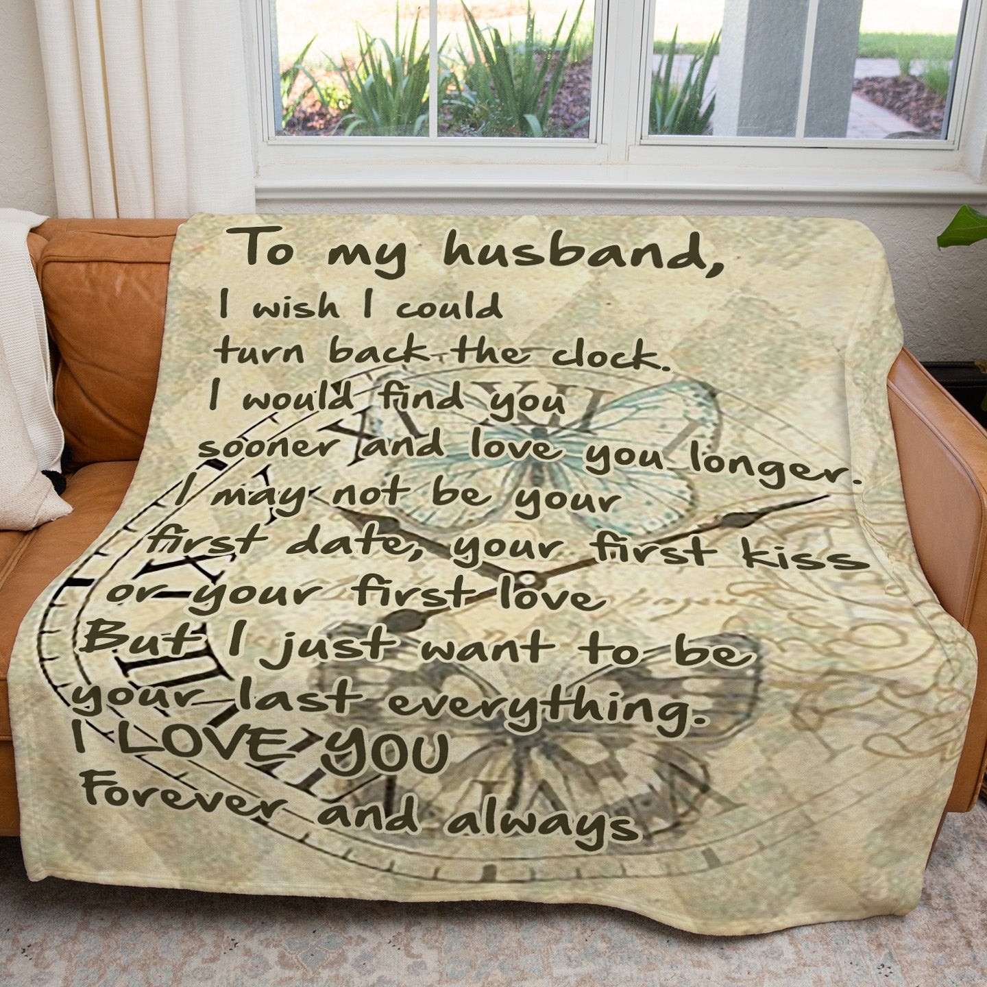 Blanket Gift For Him, Gift Ideas For Husband, Find You Sooner