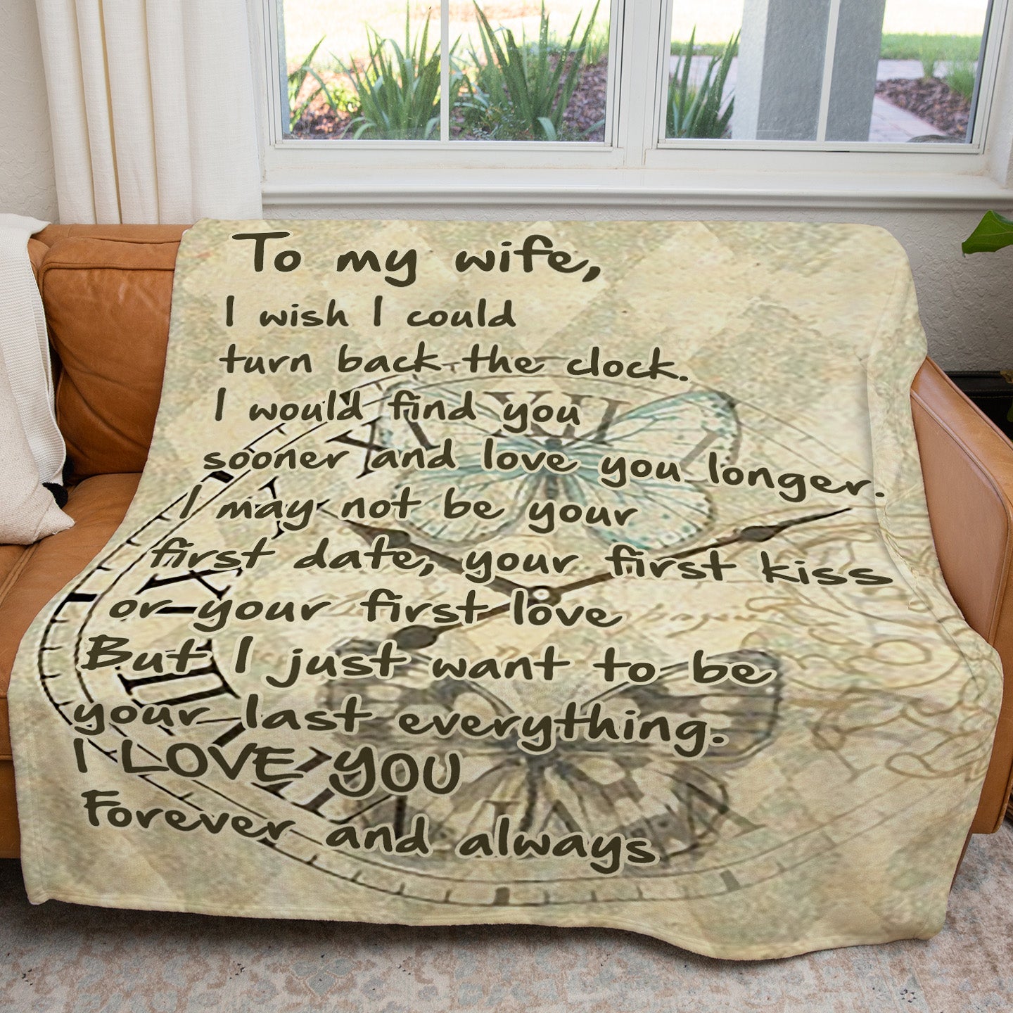 Blanket Gift For Wife, Birthday Gift Ideas For Her, Romantic Gifts For Her, Love You Longer