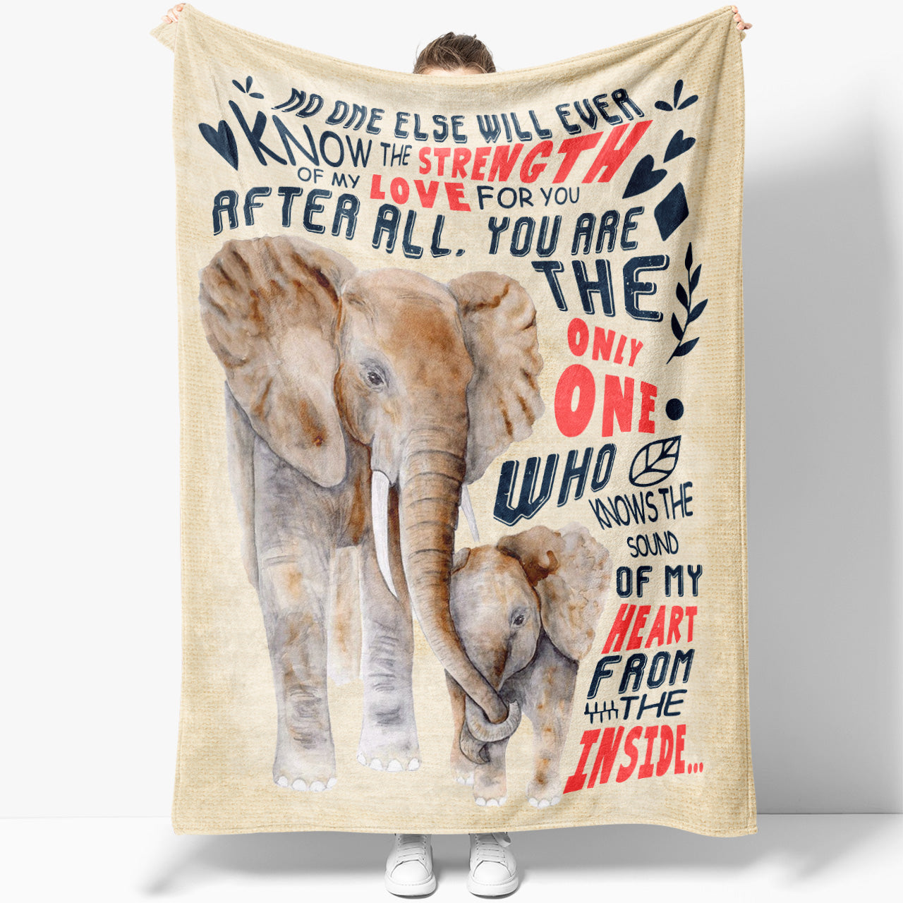 Blanket Mom and Baby Lion Gift Ideas, You're The Only One