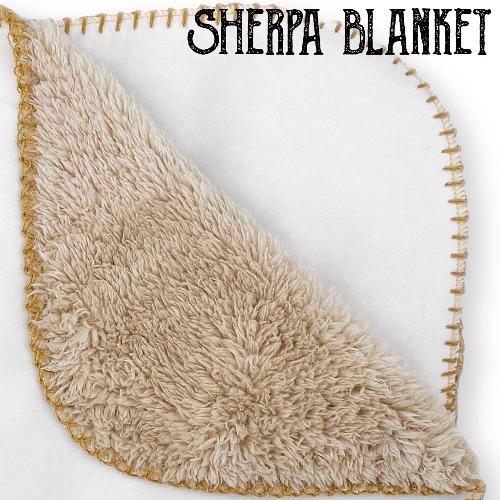 Winter To My Mom Blanket Gift, Mama Bear Blanket, You Love With a Big Heart Blanket