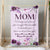 How Much We Love You Mom Personalized Blanket, Custom Children Names Blanket for Mother, Snuggle This Mother's Day Blanket