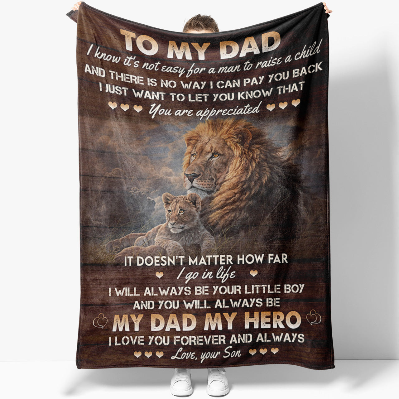 Blanket Thoughtful Gift Ideas For Dad, Funny Dad Gifts, Good