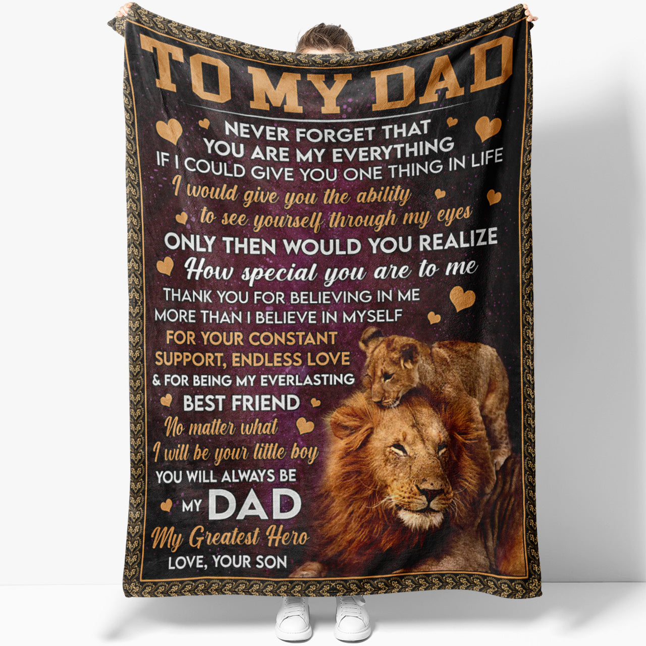 Blanket Gift ideas For Dad, Father's Day Gifts