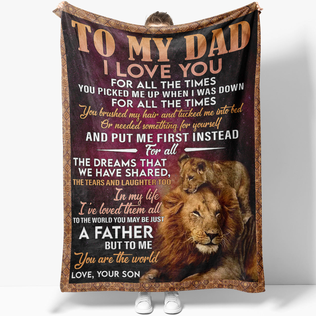Blanket Gift ideas For Dad, Christmas Gifts For Dad
