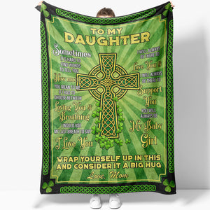 Blanket Valentines Gift For Daughter, Follow Your Dream, Believe in Your Dream