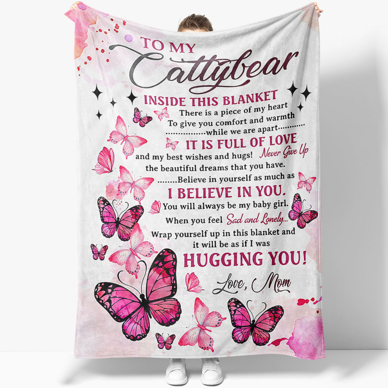 Blanket Valentines Gift For Daughter, SHow Special You Are to Me