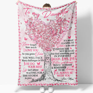 Blanket Graduation Gift For Daughter, You Are a Gift From Heaven