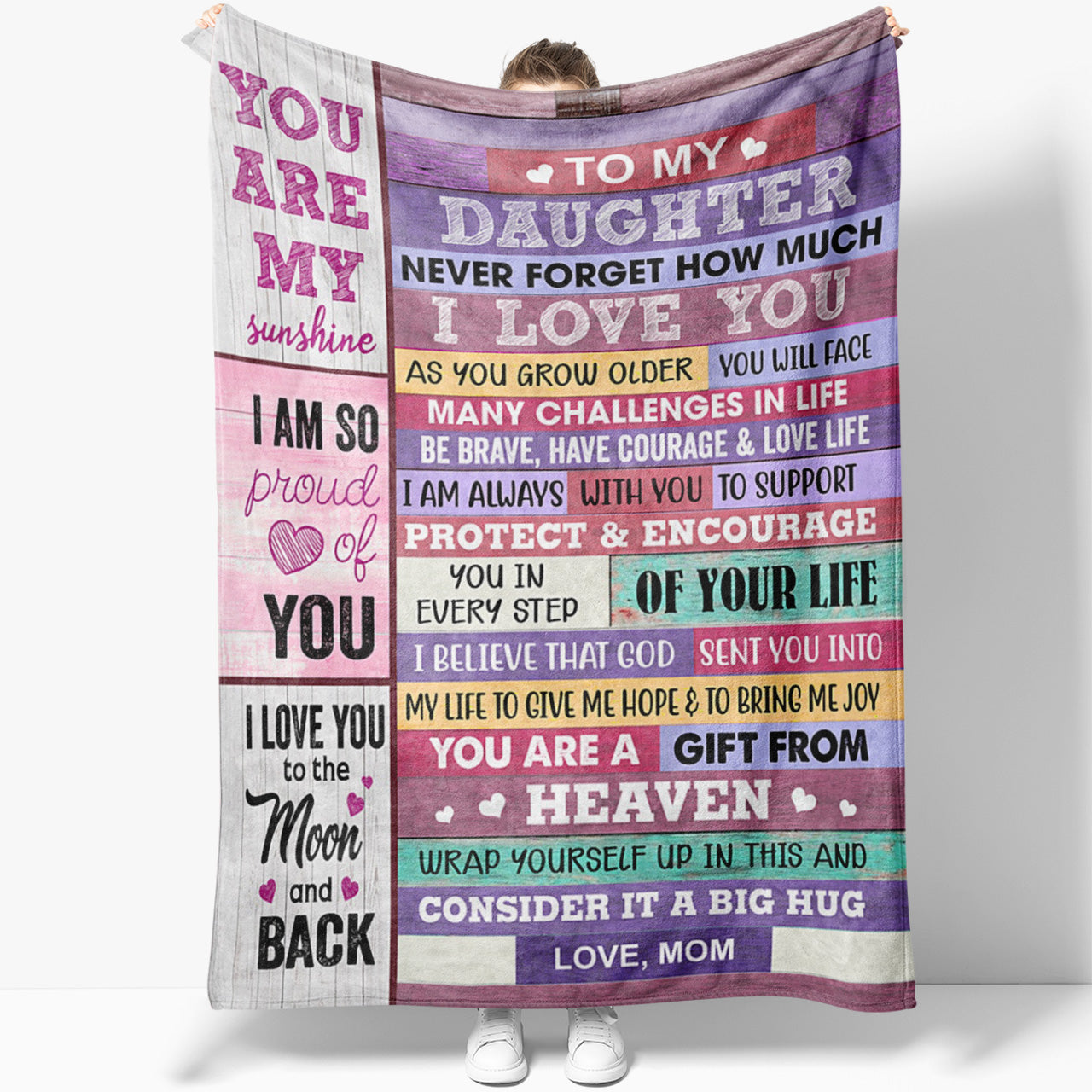 Blanket Gift Ideas For Daughter, I am Always With You