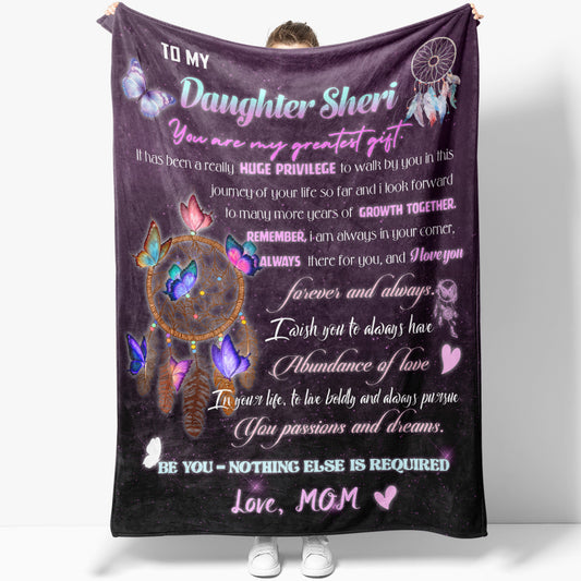 Blanket Gift Ideas for Daughter on New Journey, DreamCatcher