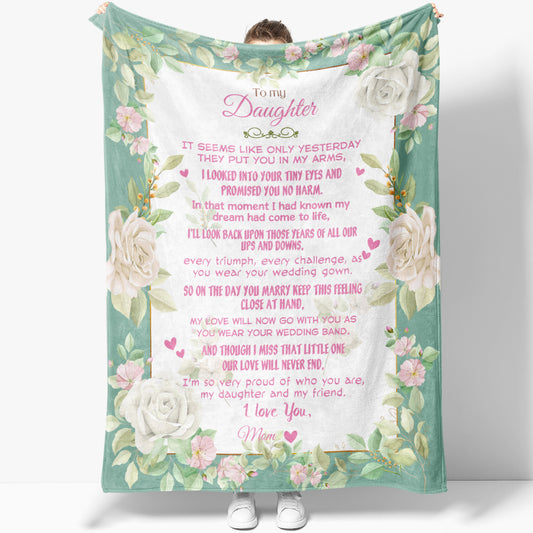 Blanket Gift Ideas for Bride Daughter on Wedding