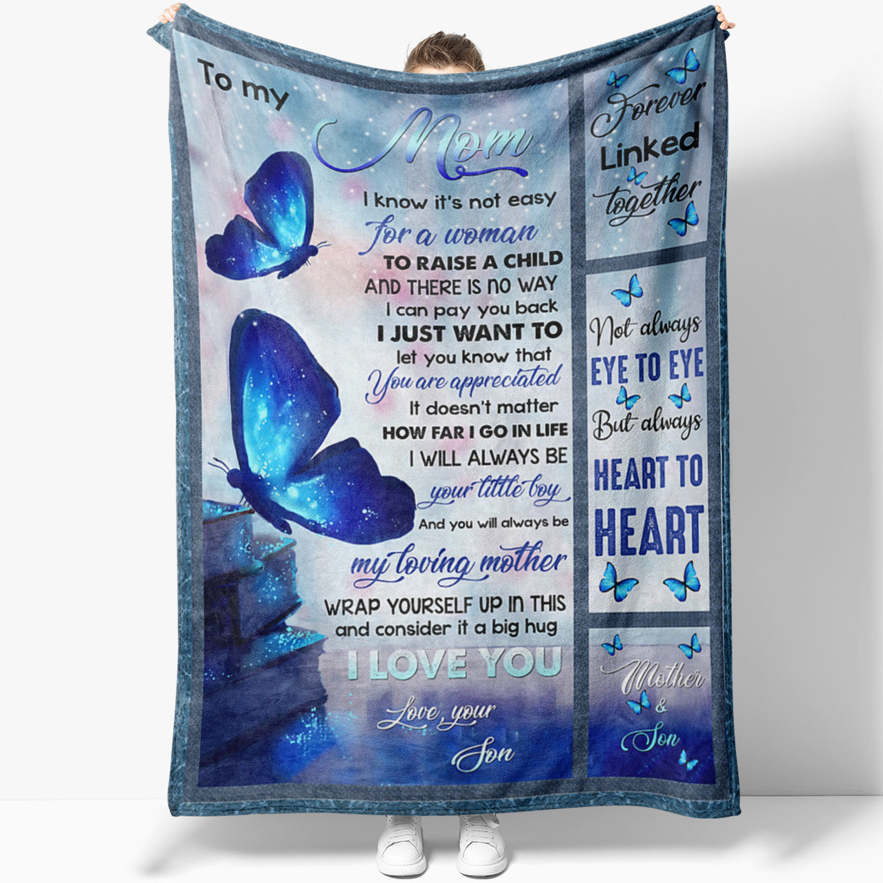 Blanket Gift Ideas For Mom, Loving Mom