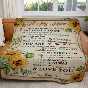 Blanket Gift Ideas For Mom, You Mean The World