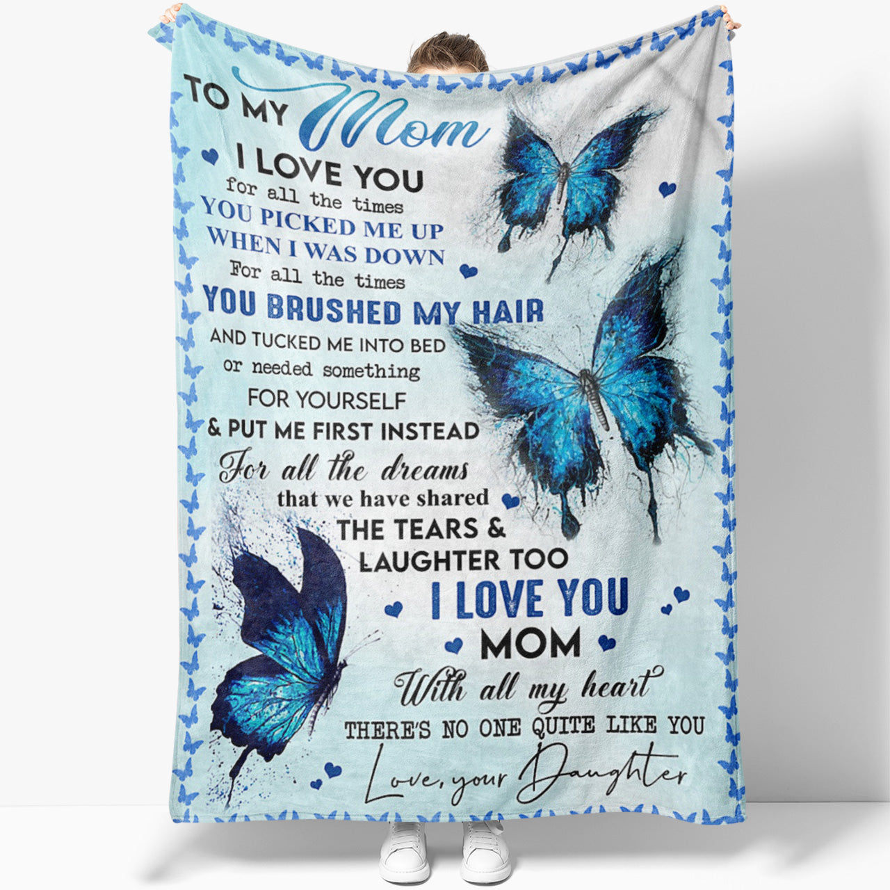 Blanket Gift Ideas For Mom, I Love You All The Time