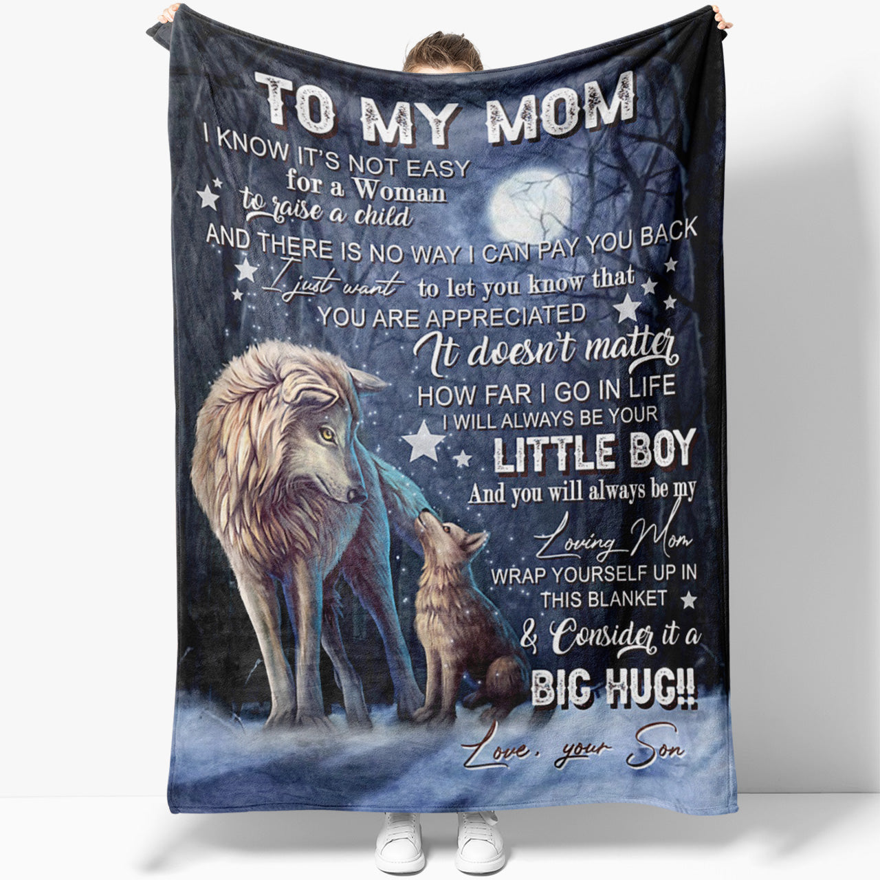 Blanket Gift Ideas For Mom, Christmas Gifts For Mom, Its Not Easy