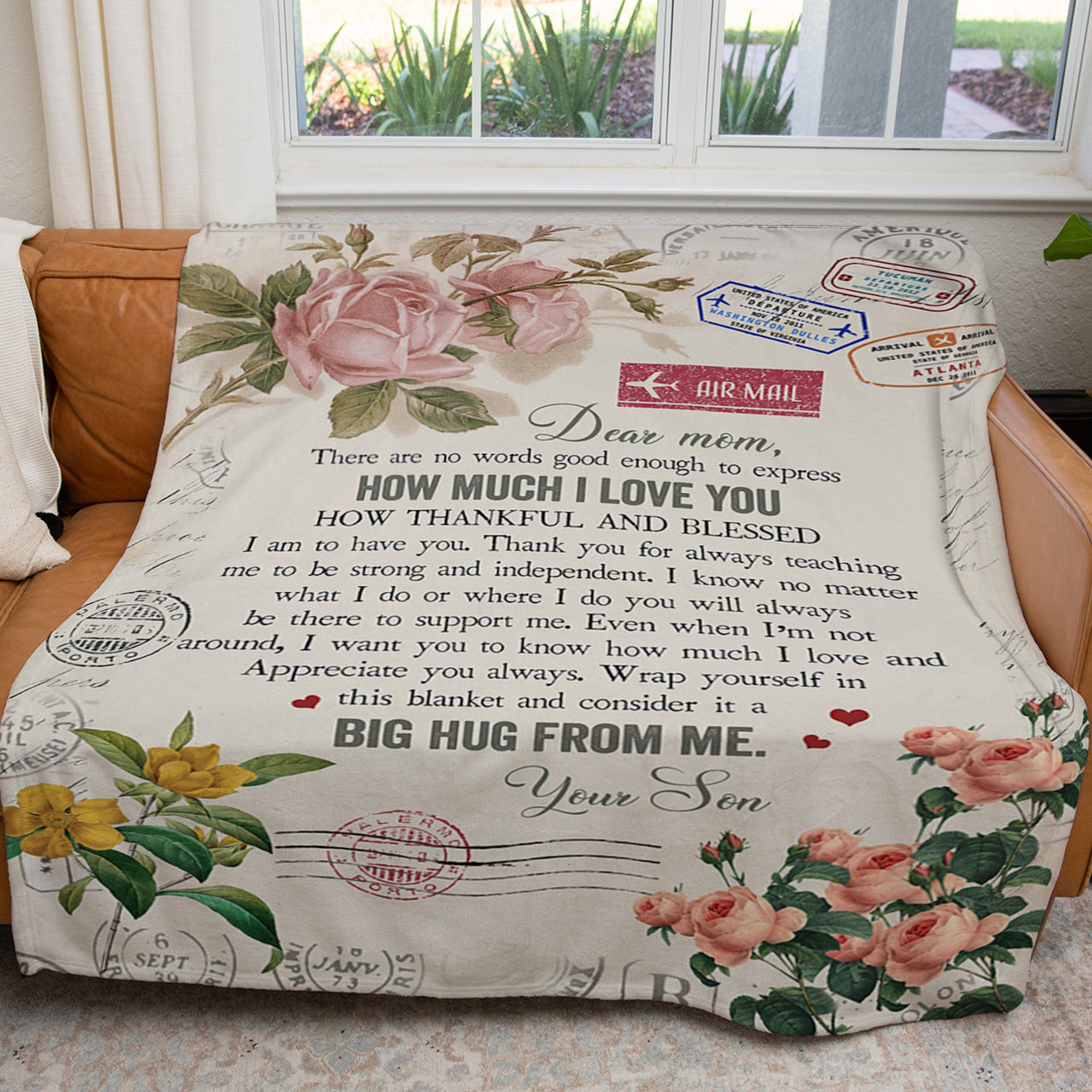 Blanket Gift Ideas For Mom, How Much I Love You