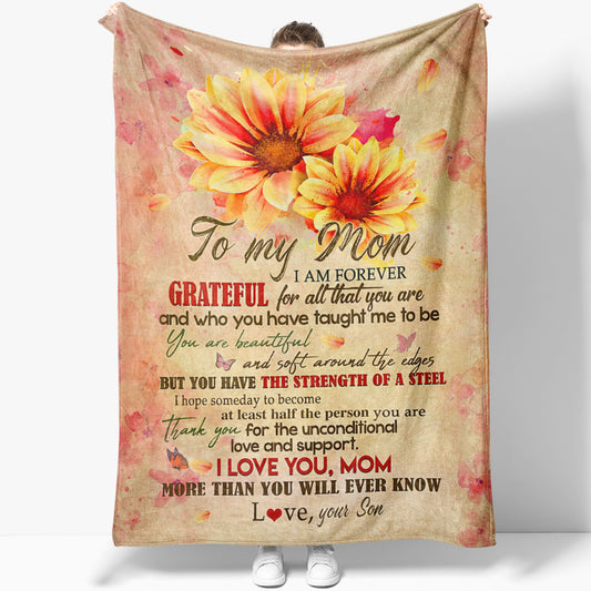 Blanket Gift Ideas For Mom, You Are Beautiful