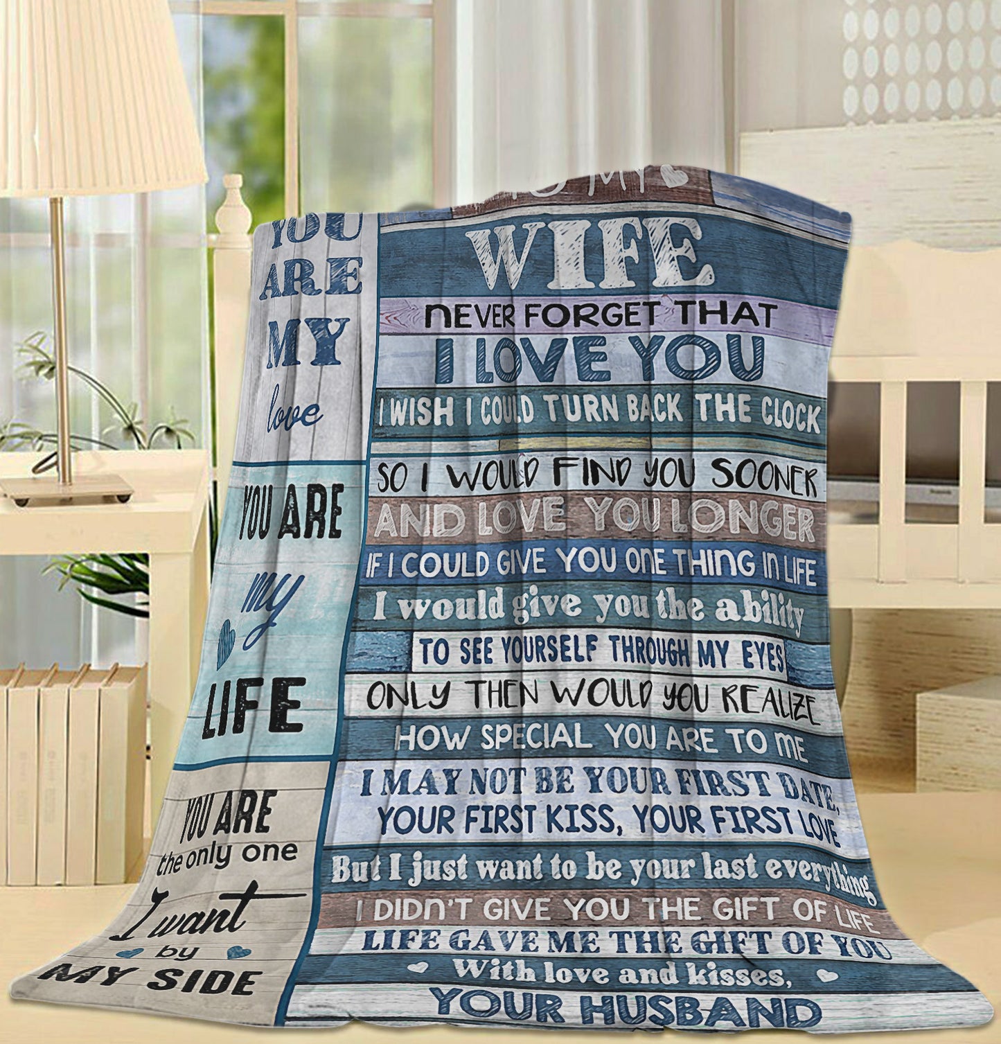 Blanket Gift For Wife, Birthday Gift Ideas For Her, Romantic Gifts For Her, You Are My Love