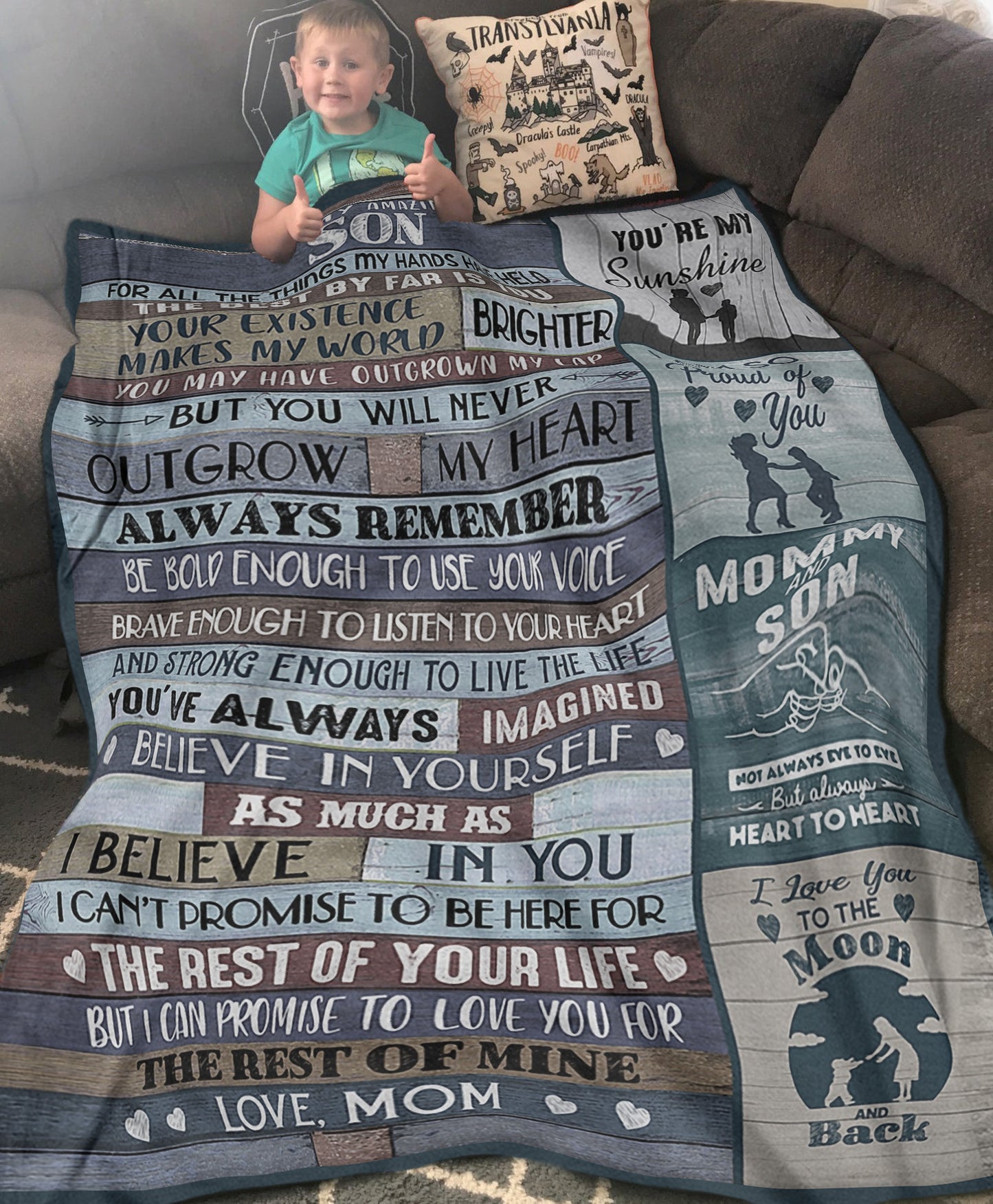 Blanket Gifts For Sons From Mothers, Birthday Gift Ideas For Son, For All The Things