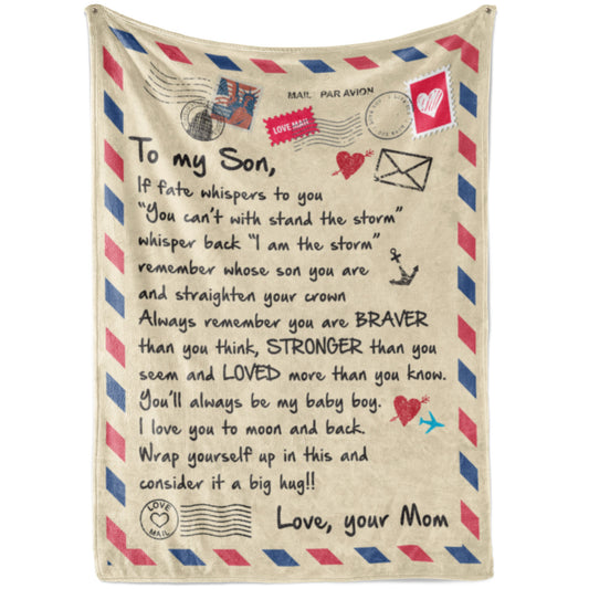 Blanket Father Son Gift Ideas, Father And Son Gifts, Fate Whispers