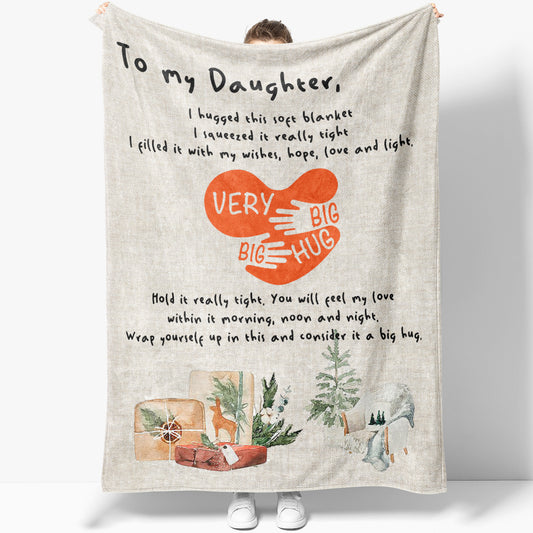 Blanket Gifts For Adult Daughter, Sentimental Gifts For Daughter From Mom, Make a Wish