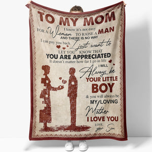 Blanket Gift Ideas For Mom, Meaningful Mothers Day Gift Present Ideas, Its Not Easy