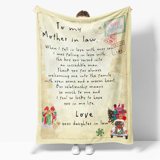 Christmas Blanket Gift Ideas for Mother in Law When I fell in love with your son I was falling in love 201127 - Sherpa