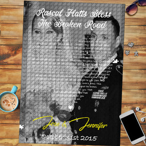 Jigsaw Puzzle Gift Ideas for Wife Custom Photo