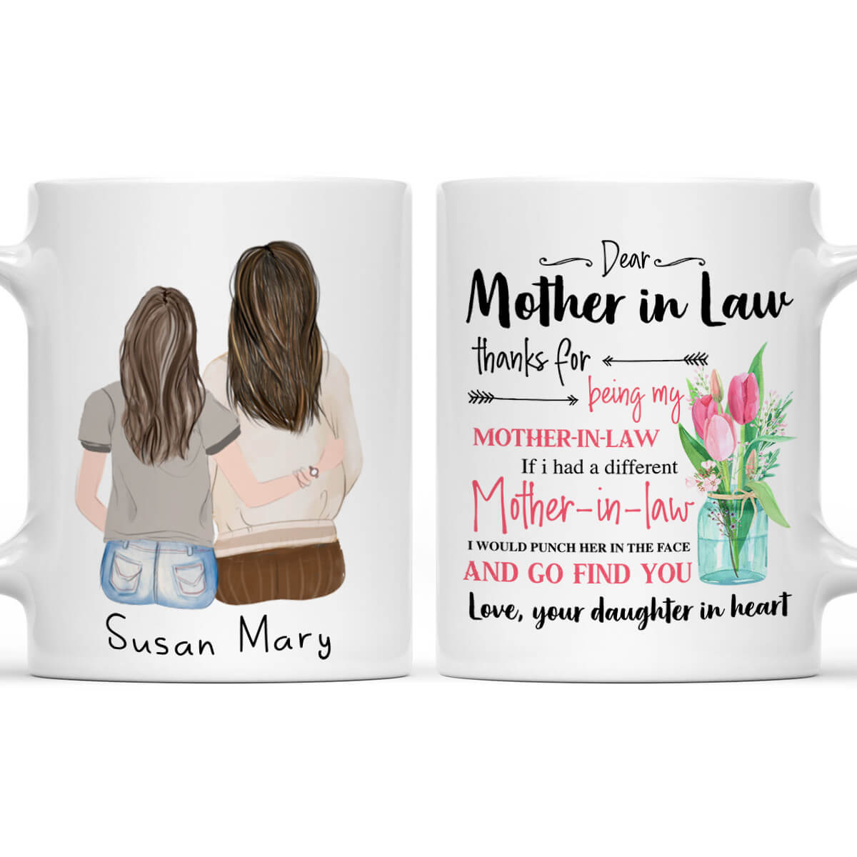 Thank You For Being The Best Mother Mug Gift For Mom